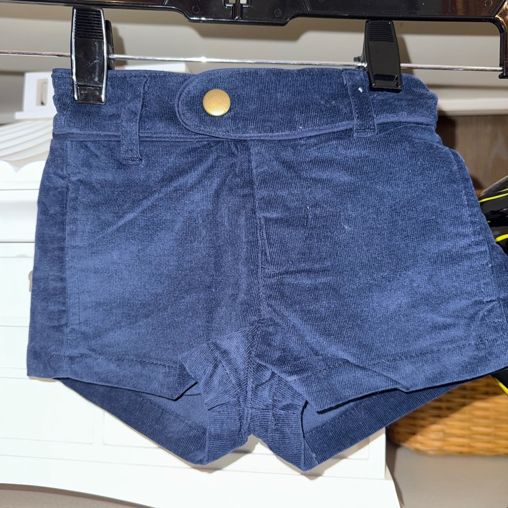 Cadets Corduroy Shorts in Navy SZ 1/2 NWT boys